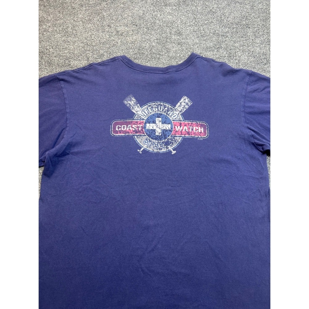 Vintage Speedo Mens Short Sleeve T-Shirt Navy Blue cotton Single Stitch Size L - Picture 14 of 16